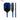 MAXBLOT SEATTLE BLACK/BLUE-PICKLEBALL PADDLE