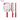 MAXBOLT SPADE WHITE/RED-PICKLEBALL PADDLE